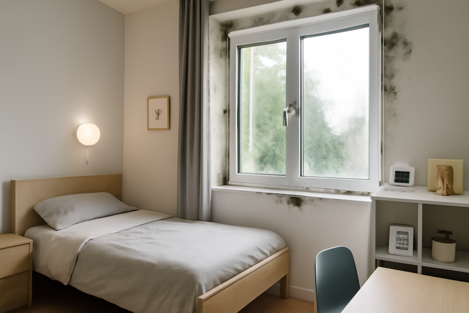Humidité chambre d’enfant : stop à l’humidité nocive