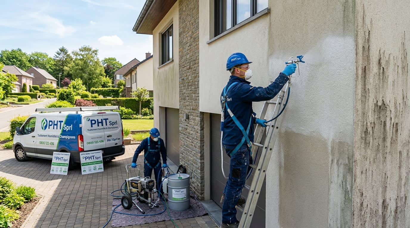 Traitement champignon mur : astuces pour prévenir leur retour après un assainissement professionnel Traitement champignon sur mur : comment éviter le retour après assainissement ?